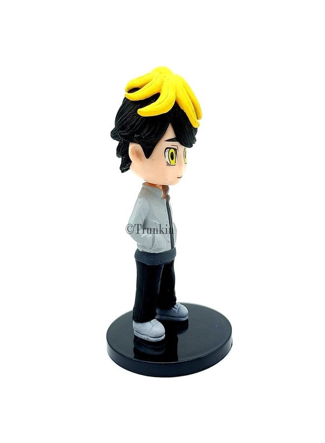 Trunkin Tokyo Revengers Kazutora Hanemiya Action Figure Weeb Manga Collectible Figurine Set B - Image 4